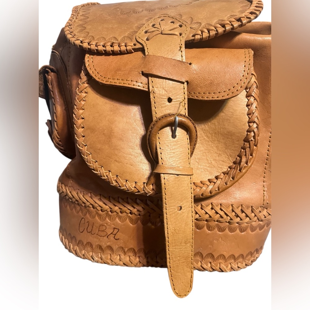 Leather Backpack - image 1